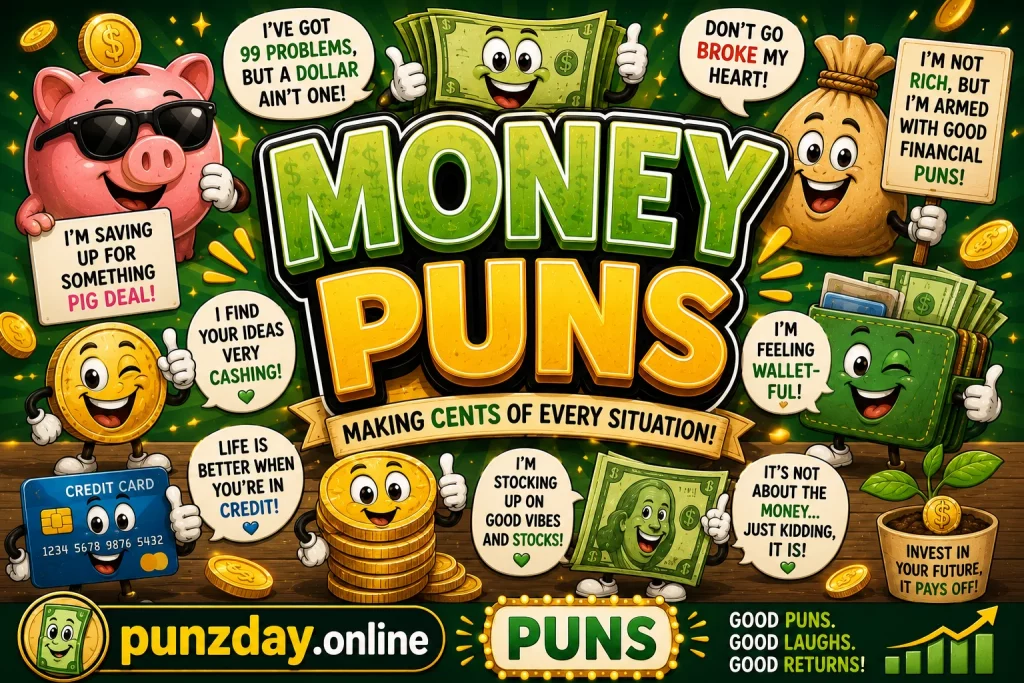 money puns